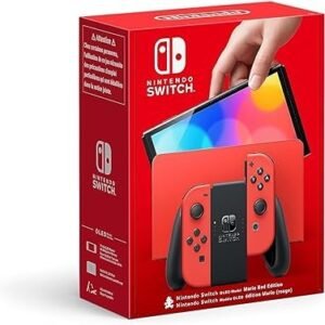 2&CO Nintendo Switch OLED Gaming Consolewith (Mario Red Edition) Joy-Con