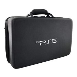 PSS PS5 Travel Bag Briefcase Hard Shell Carrying Case for PS5 Console Protective