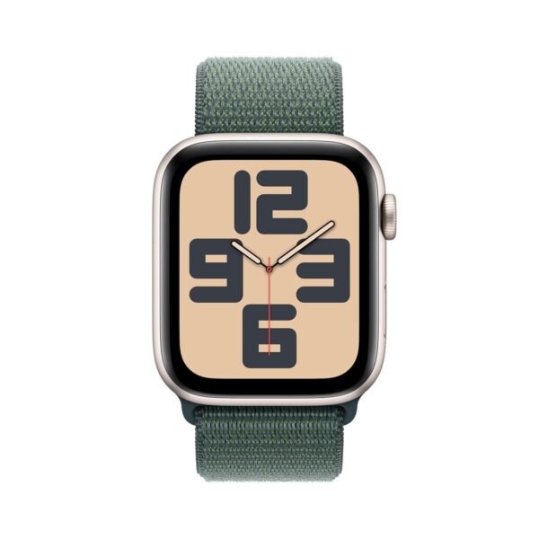 Apple Watch SE (2nd Gen, 2023) [GPS + Cellular 44mm] Smartwatch with Starlight Aluminum Case - Image 2