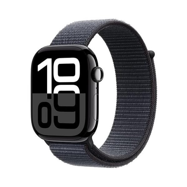 Apple Watch Series 10 [GPS + Cellular 46 mm] Smartwatch with Jet Black Aluminium